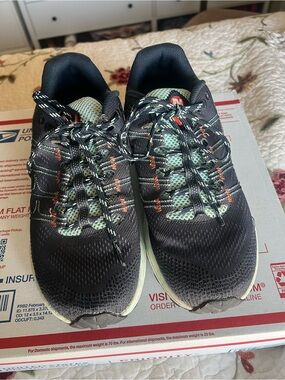 Merrell Moab Size 8 Flight Float Pro Trail Running Sneakers Navy Hiking Workout